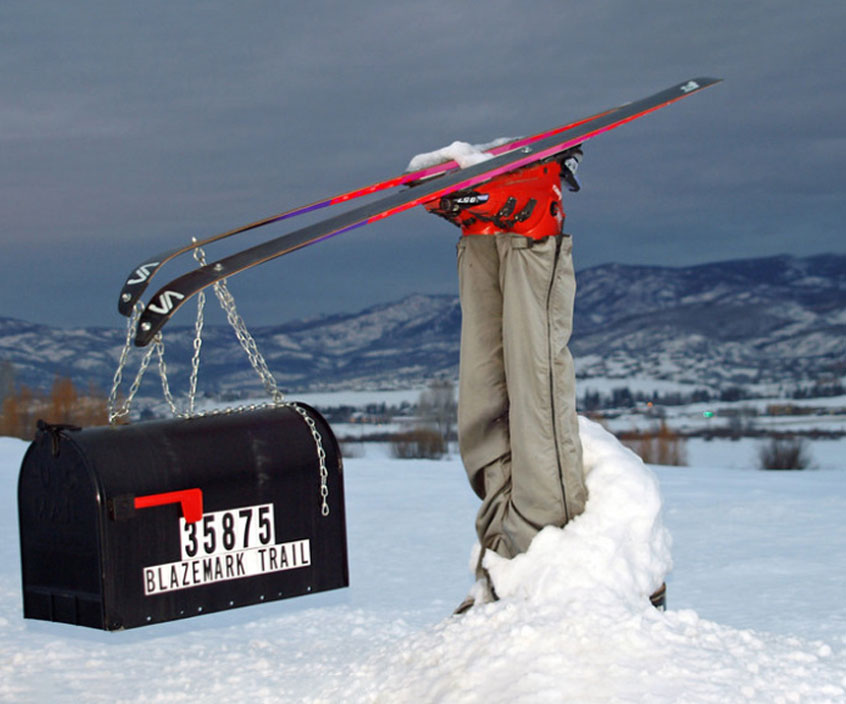 Unique Residential Custom Mailboxes For Sale - Fresh Powder